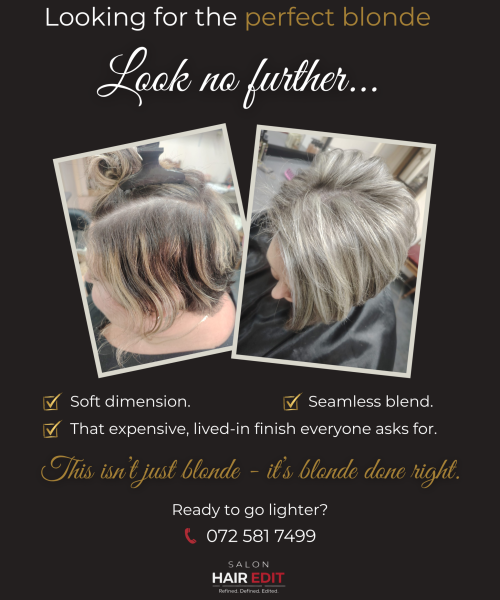 Looking for the perfect blonde